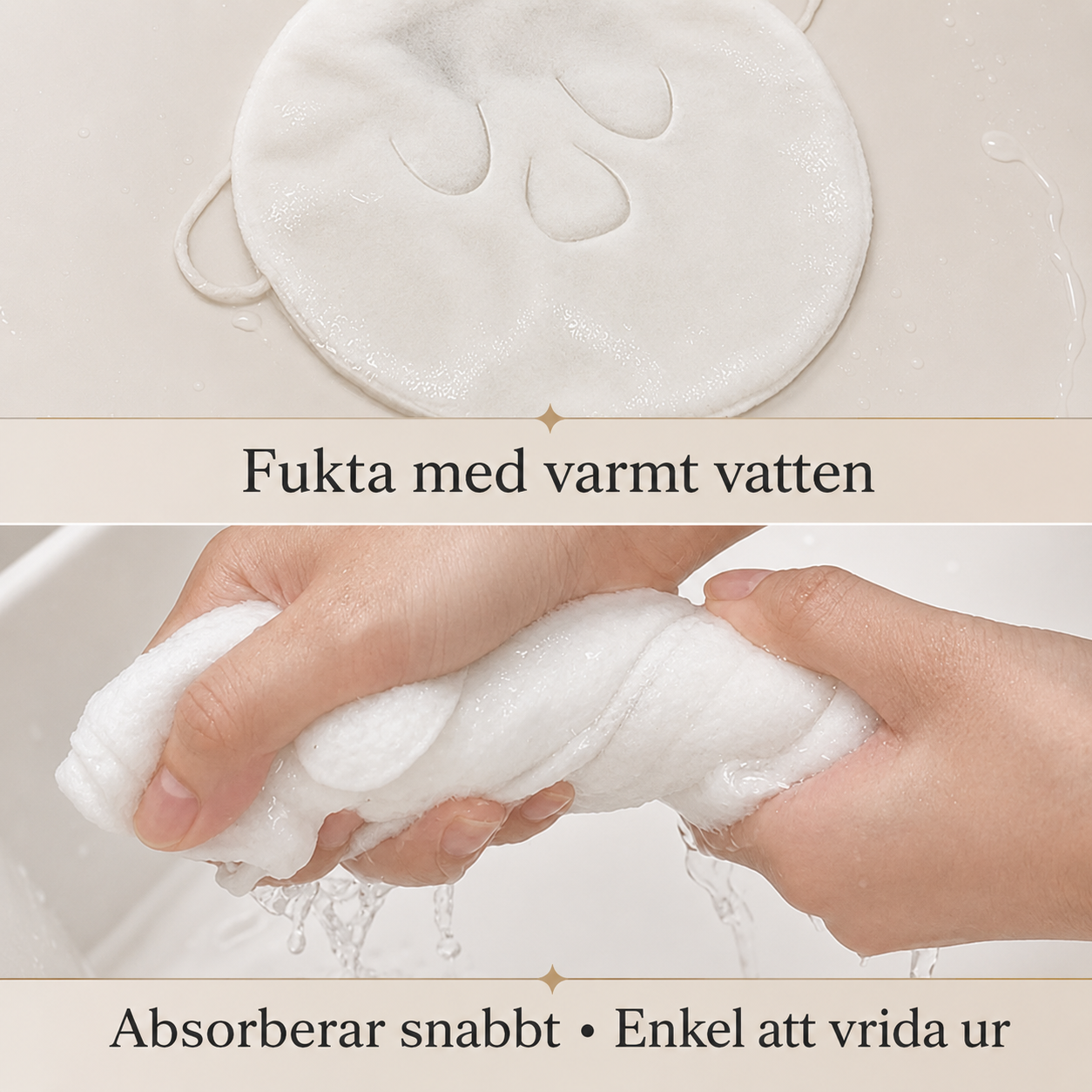 Ansiktskompress 2-pack