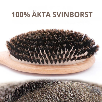 Hårborste naturlig svinborst