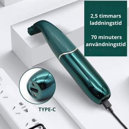3-i-1 Elektrisk Trimmer för Ansikte & Kropp
