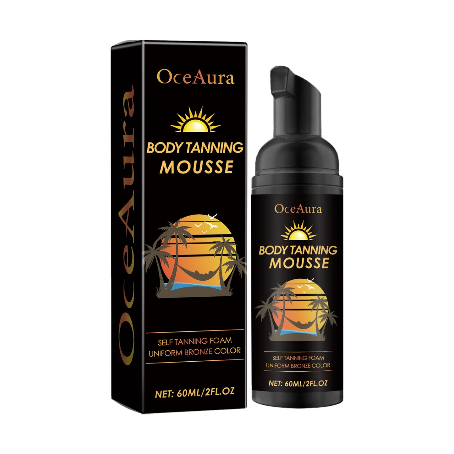 Brun-utan-sol Mousse