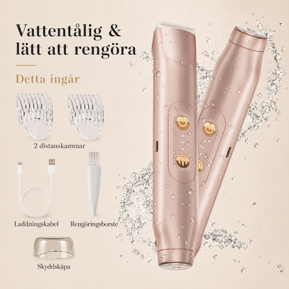 SmoothTrim™ – Elektrisk 2-i-1 Rakhyvel