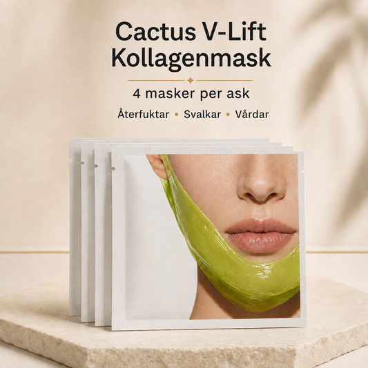 Cactus V-Lift Kollagenmask – 8-pack