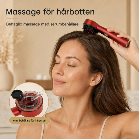 Scalp Massager med LED
