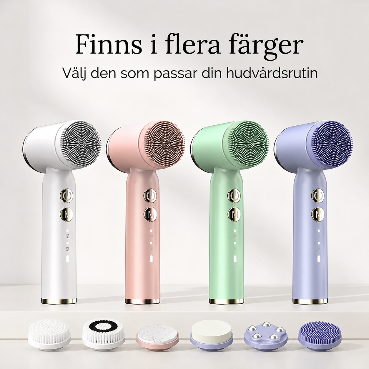 6-i-1 Elektrisk Ansiktsborste