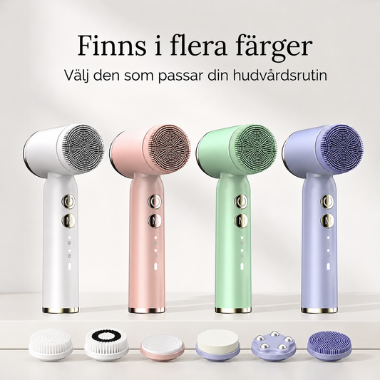 6-i-1 Elektrisk Ansiktsborste