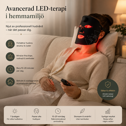 LED Ansiktsmask