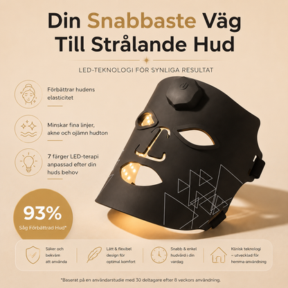 LED Ansiktsmask
