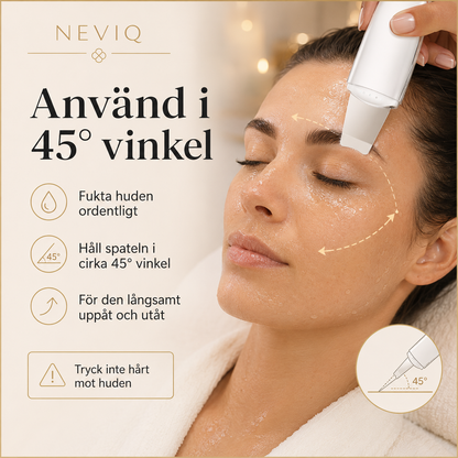 PureGlow™ – Ultraljudsspatel för Ansiktet