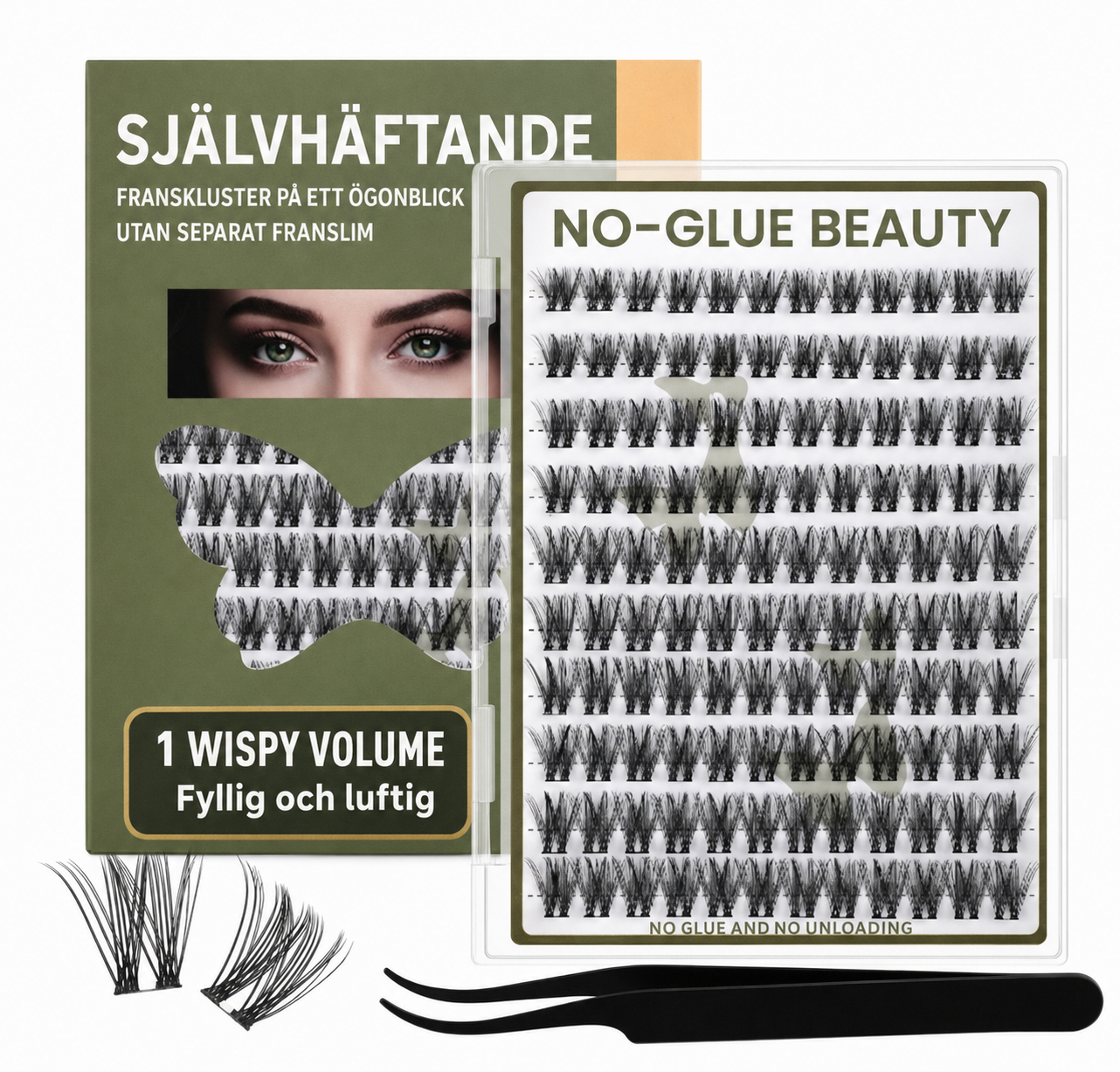 Självhäftande Lyxfransar