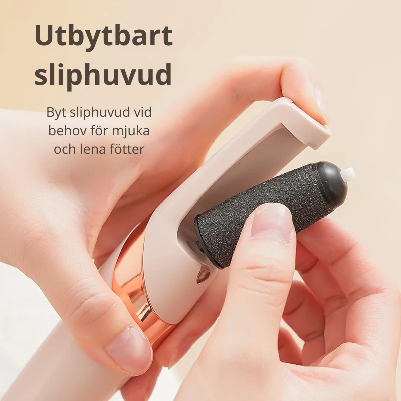 Elektrisk Fotfil med LED-ljus