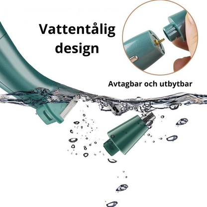 3-i-1 Elektrisk Trimmer för Ansikte & Kropp